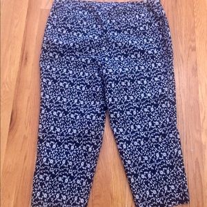 Dalia 18w floral pant/ capris